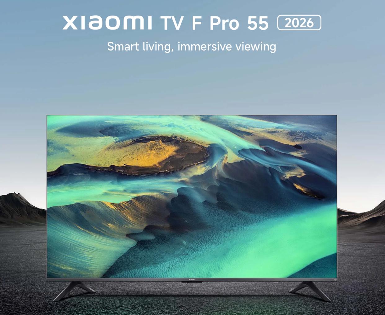 小米发布2026款4K QLED电视F Pro，搭载Fire TV系统